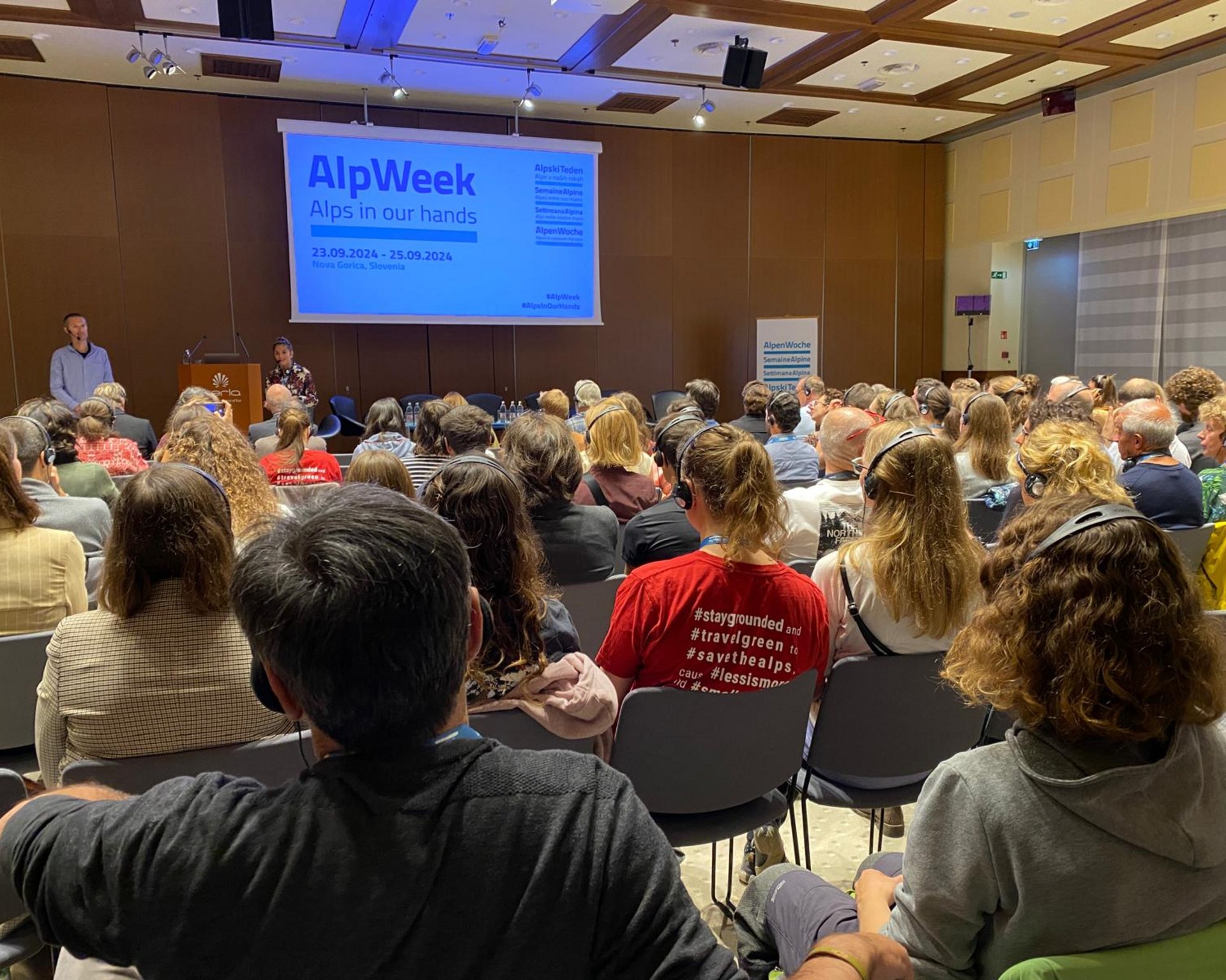 Shaping the Alps Together: Sustainability and Cooperation at AlpWeek 2024.