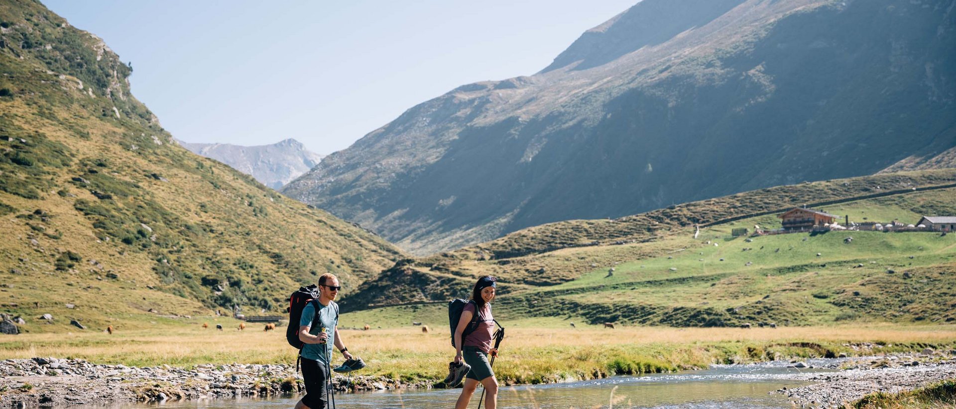 Kneipp water treading in Moos im Passeiertal